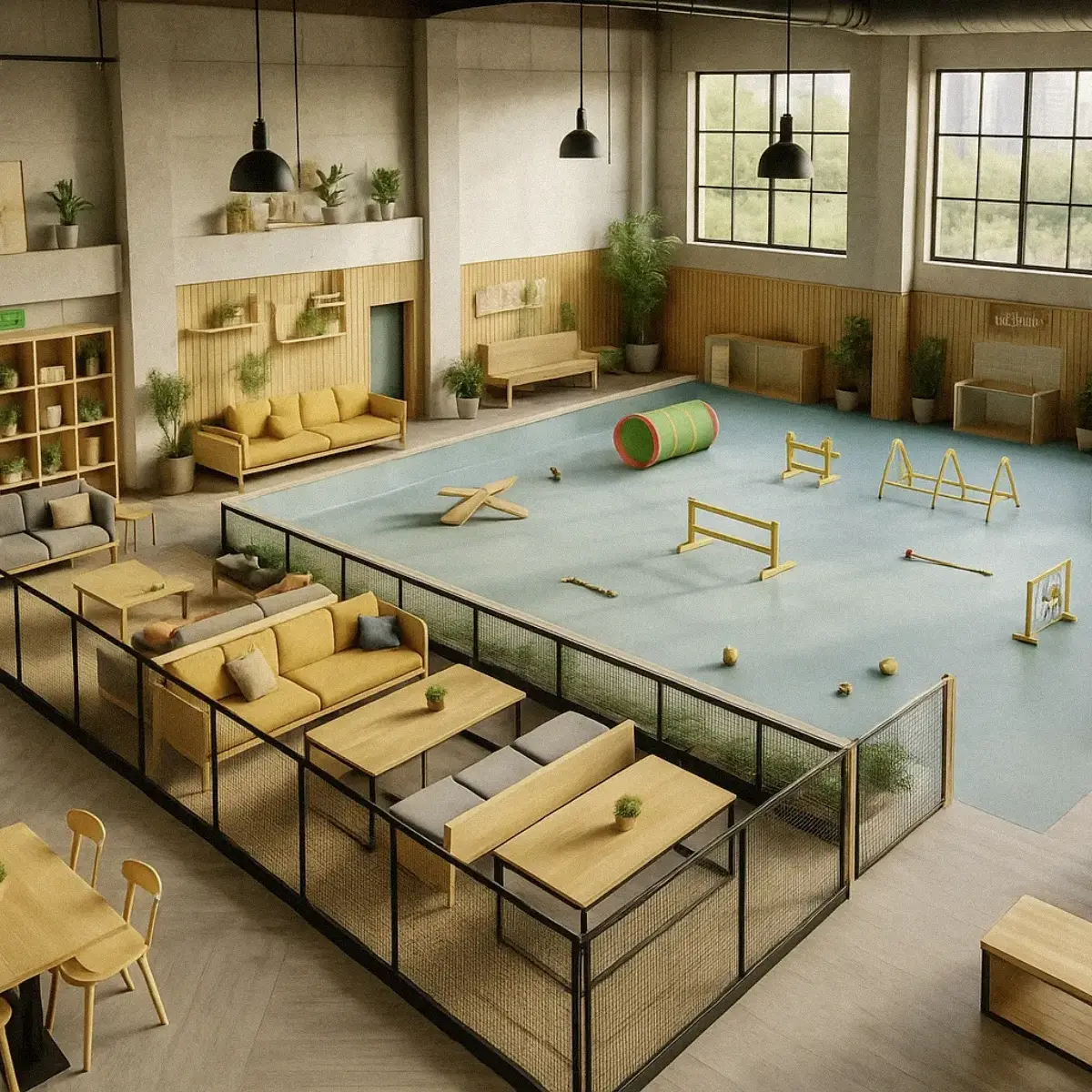 Parc indoor Paix Paire